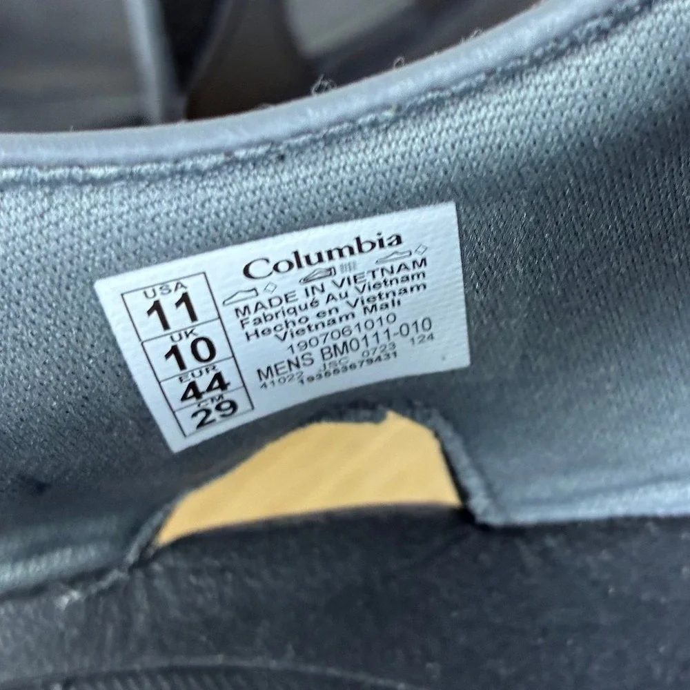 Columbia 2 Strap Outdoor Sandals Mens 11‎ Summer Gorpcore Walking Comfort